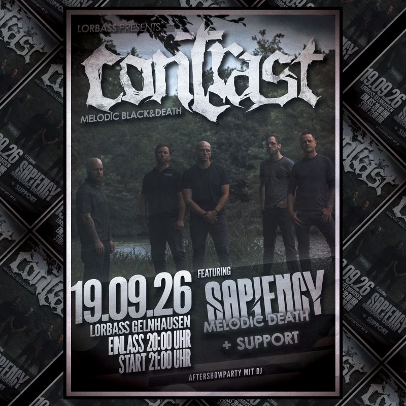 LIVE: Contrast | Sapiency | + Support